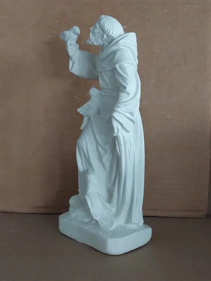 São Francisco Imagem São Francisco com Pássaro na Mão
