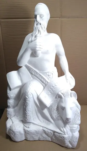 São Geronimo Imagem Xangô da Umbanda Santo Jeronimo Gesso