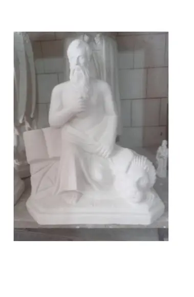 São Geronimo Imagem Xangô da Umbanda Santo Jeronimo Gesso