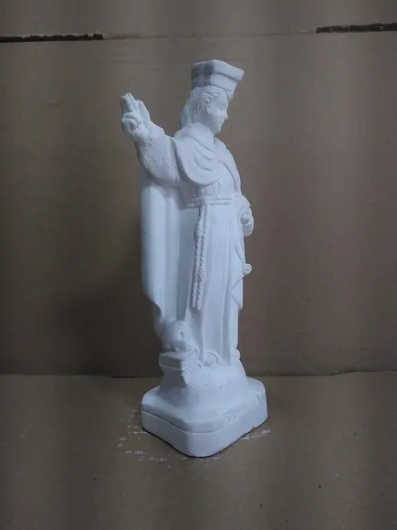São Ivo Imagem Santo São Ivo em Gesso Cru