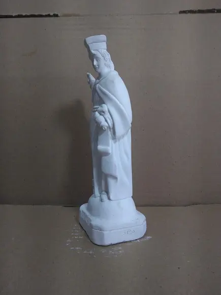 São Ivo Imagem Santo São Ivo em Gesso Cru