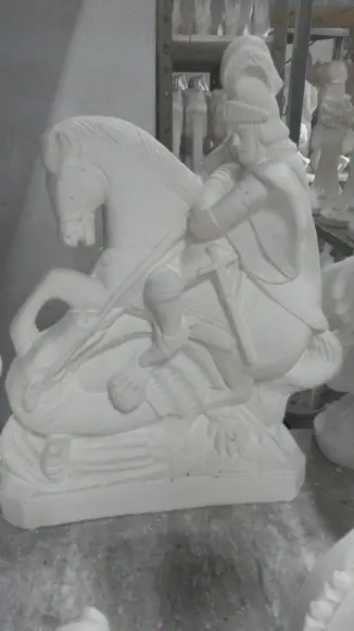 São Jorge Imagem Modelo Barroco ou Tradicional Grande 60cm