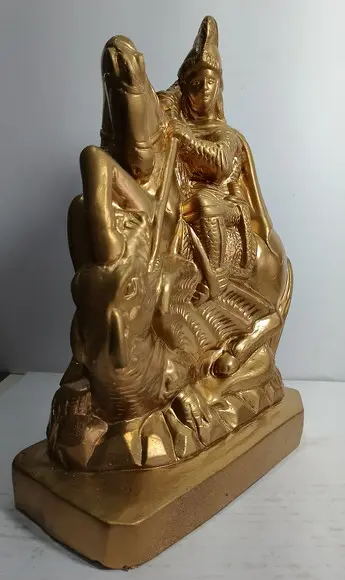 São Jorge Imagem São Jorge Guerreiro Escultura Ogum Santo