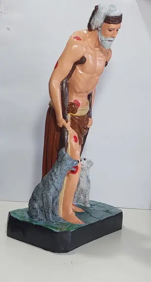 São Lazaro Imagem Santo São Lazaro Pintura Personalizada