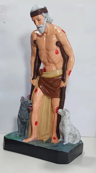 São Lazaro Imagem Santo São Lazaro Pintura Personalizada