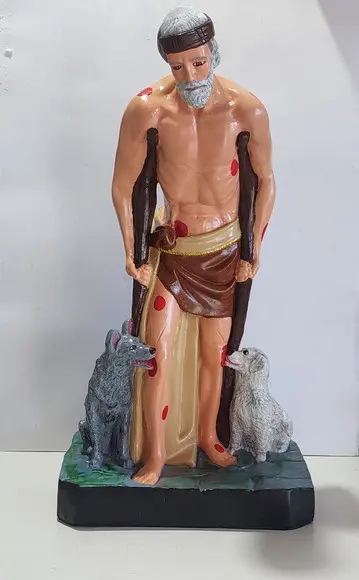 São Lazaro Imagem Santo São Lazaro Pintura Personalizada