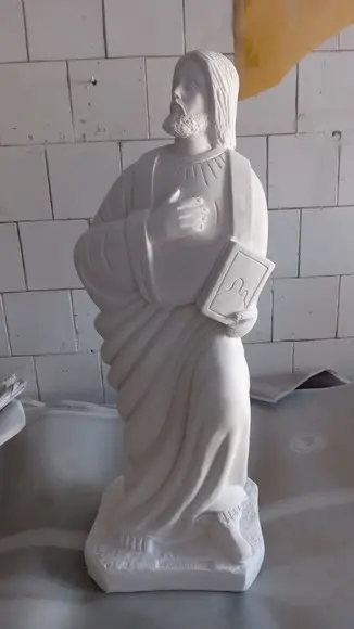 São Lucas Imagem Santo São Lucas Grande 60cm