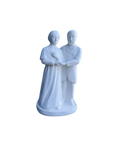 São Luís Santa Zélia Imagem São Luis com Santa Zelia