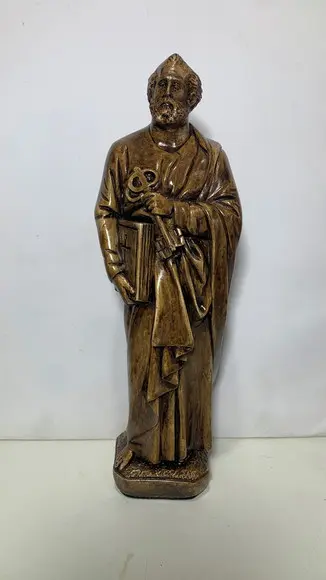 São Pedro Imagem Santo São Pedro com Pintura Especial