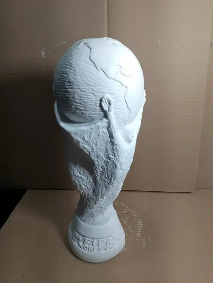 Taça da Copa do Mundo Gesso Cru