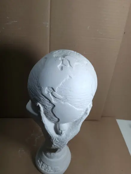 Taça da Copa do Mundo Gesso Cru
