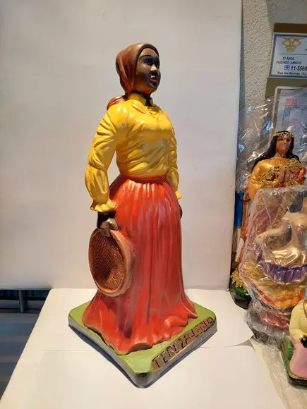 Tereza Légua Imagem Mestra Baiana Teresa Legua 40cm
