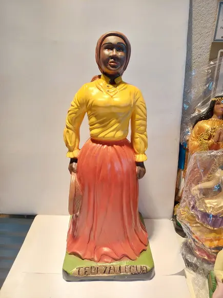 Tereza Légua Imagem Mestra Baiana Teresa Legua 40cm