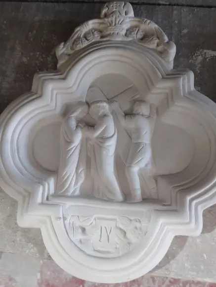 Via Sacra 15 Estações de Jesus Cristo 15 Imagem de Parede