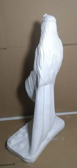 Yemanjá Imagem Iemanjá em Gesso Cru 40cm