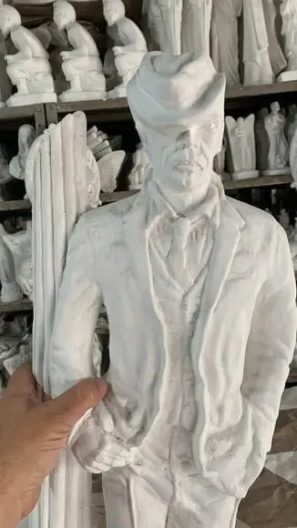 Zé Pelintra Imagem Zé Pelintra no Poste Placa de Parede 80cm