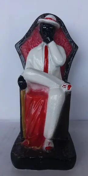 Zé Pelintra Sentado no Trono Imagem Zé Malandro Cadeira