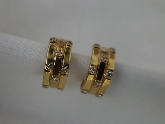 Brinco Banhado com Zircônias