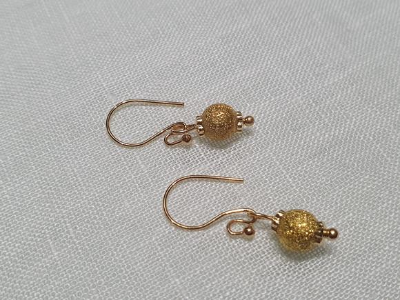 Brinco Gancho Banhado Dourado 2,5cm