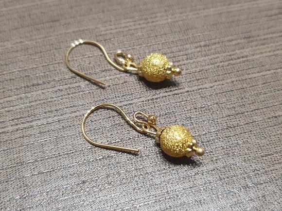 Brinco Gancho Banhado Dourado 2,5cm