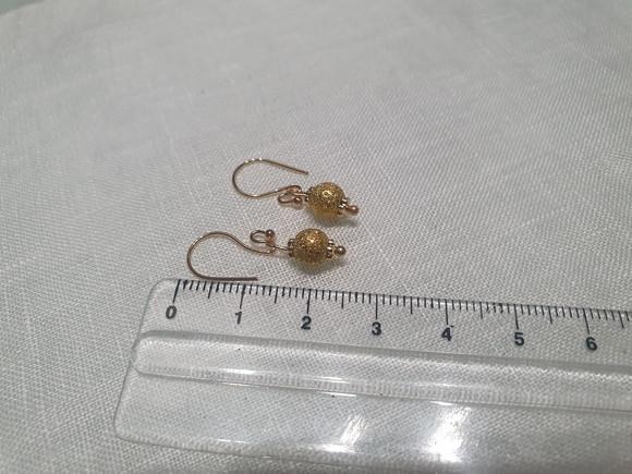 Brinco Gancho Banhado Dourado 2,5cm