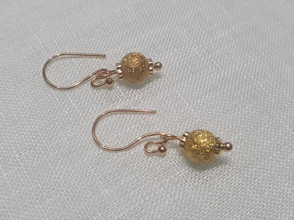 Brinco Gancho Banhado Dourado 2,5cm
