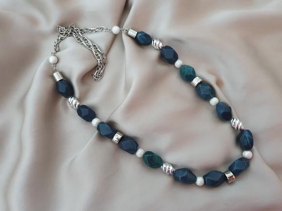 Colar de Jade Oregon Chanfrado
