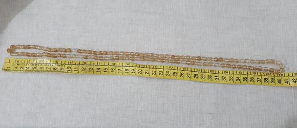 Colar de Pedra Natural Citrino 80cm