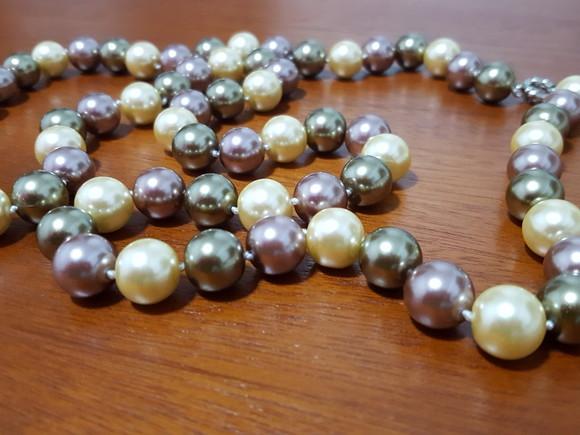 Colar de Pérolas Shell Nude