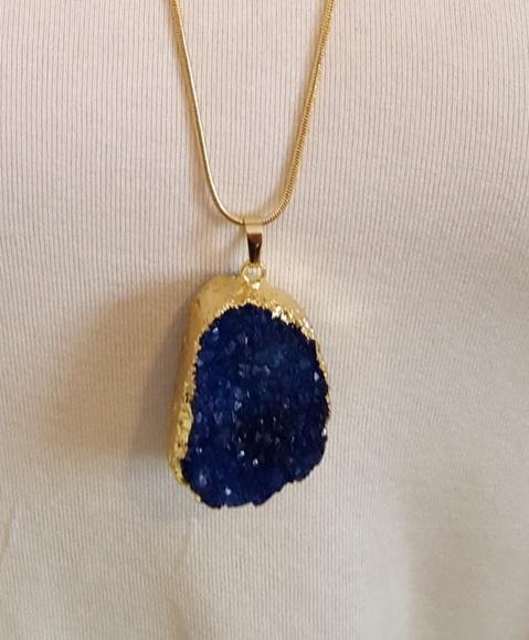 Corrente com Drusa Azul