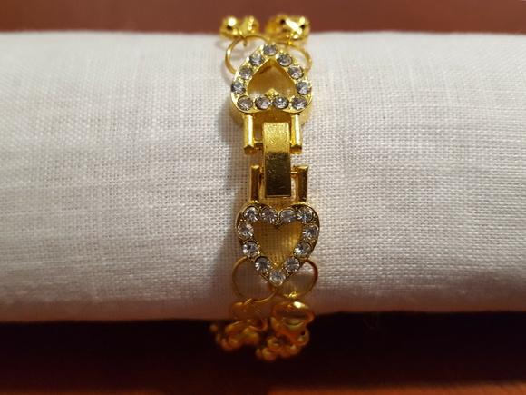 Pulseira Banhada de Bolinhas