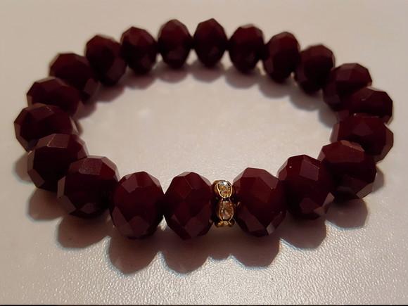 Pulseira de Cristais Rubi