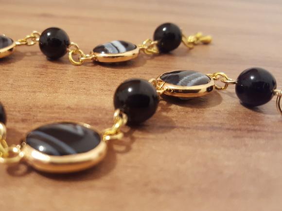 Pulseira de Pedras Naturais
