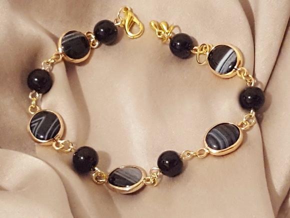 Pulseira de Pedras Naturais