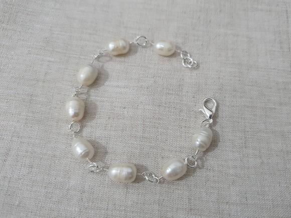 Pulseira de Pérolas Barrocas