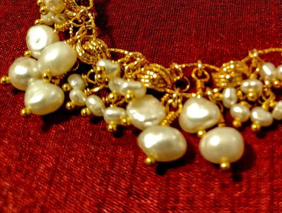Pulseira de Pérolas Naturais
