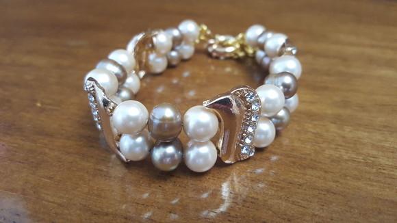Pulseira de Pérolas Naturais
