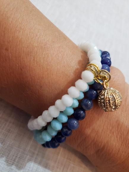 Pulseiras de Cristal