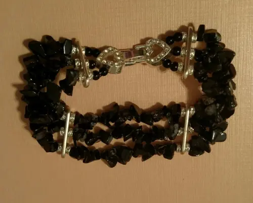 Bracelete de Pedras Naturais