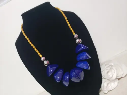 Colar Azul Índigo
