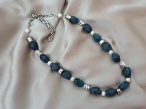 Colar de Jade Oregon Chanfrado
