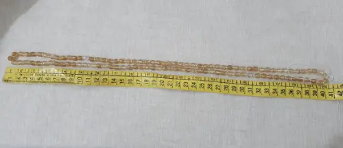 Colar de Pedra Natural Citrino 80cm