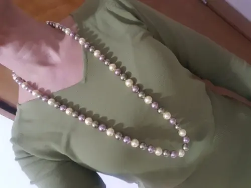 Colar de Pérolas Shell Nude