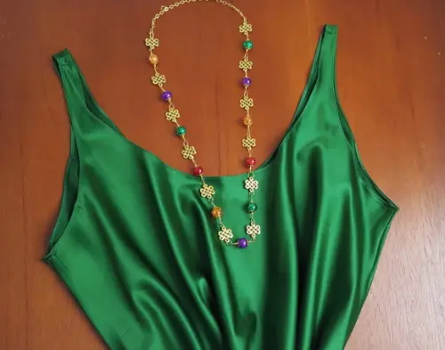 Colar Dourado De Cristais Fusion Coloridos
