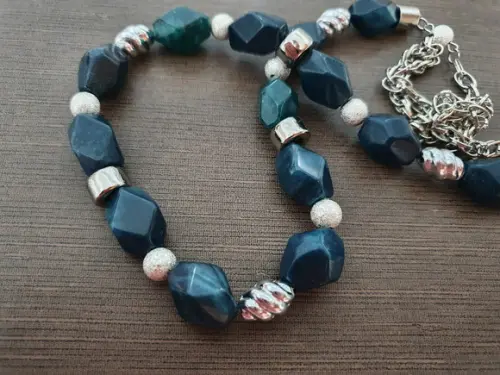 Conjunto De Colar E Pulseira De Jade Oregon Chanfrado