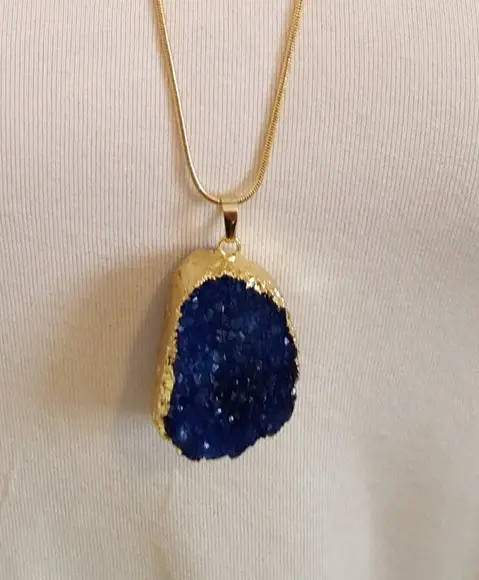 Corrente com Drusa Azul