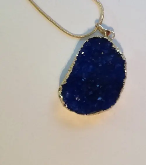 Corrente com Drusa Azul