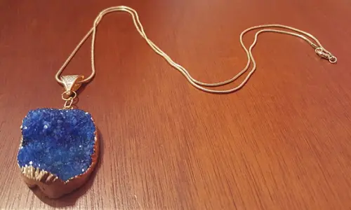 Corrente com Drusa e Strass