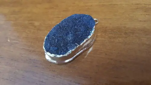 Pingente de Druza Azul Bic