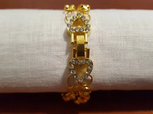 Pulseira Banhada de Bolinhas